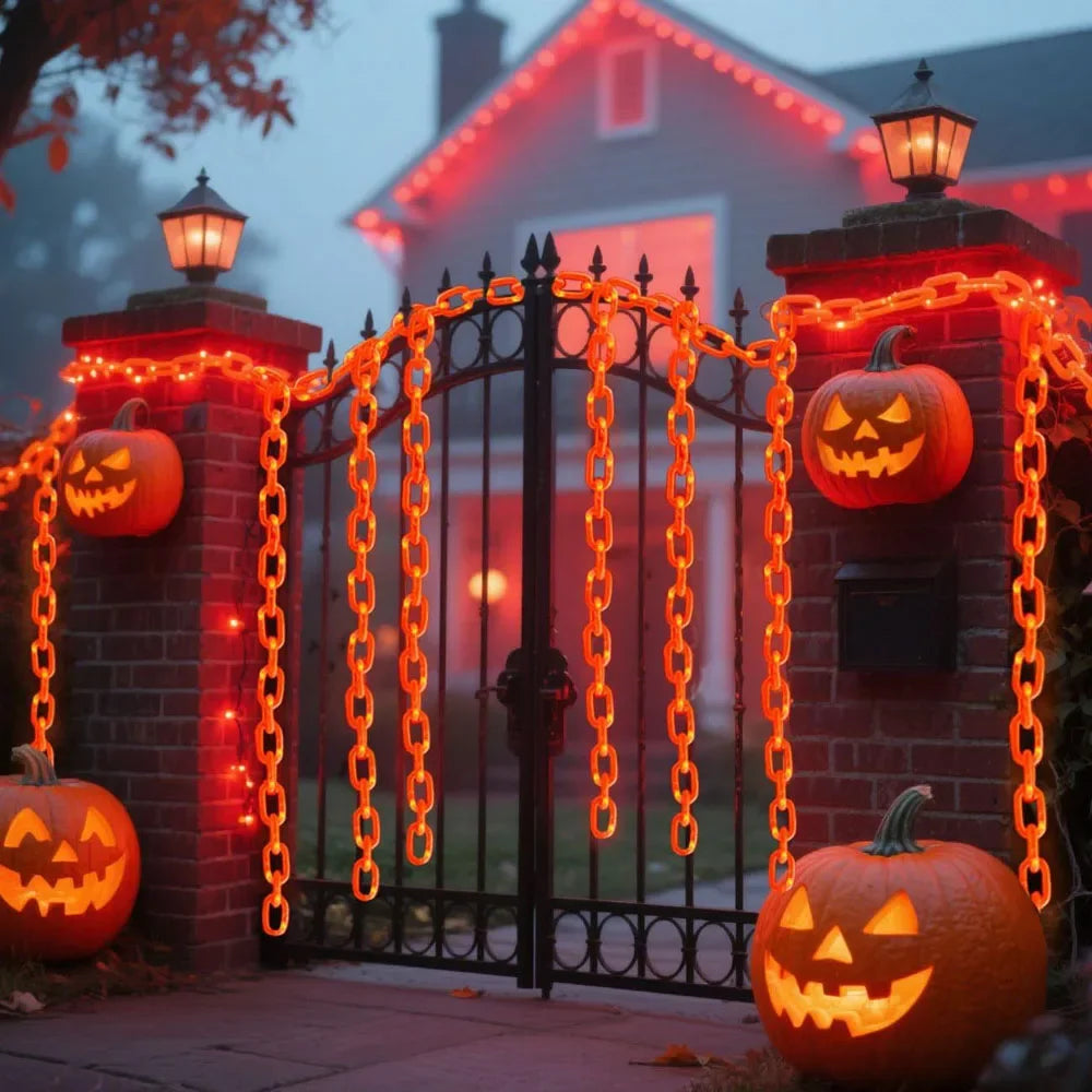 Halloween Outdoor Chain Lights- Haunted House Decoration