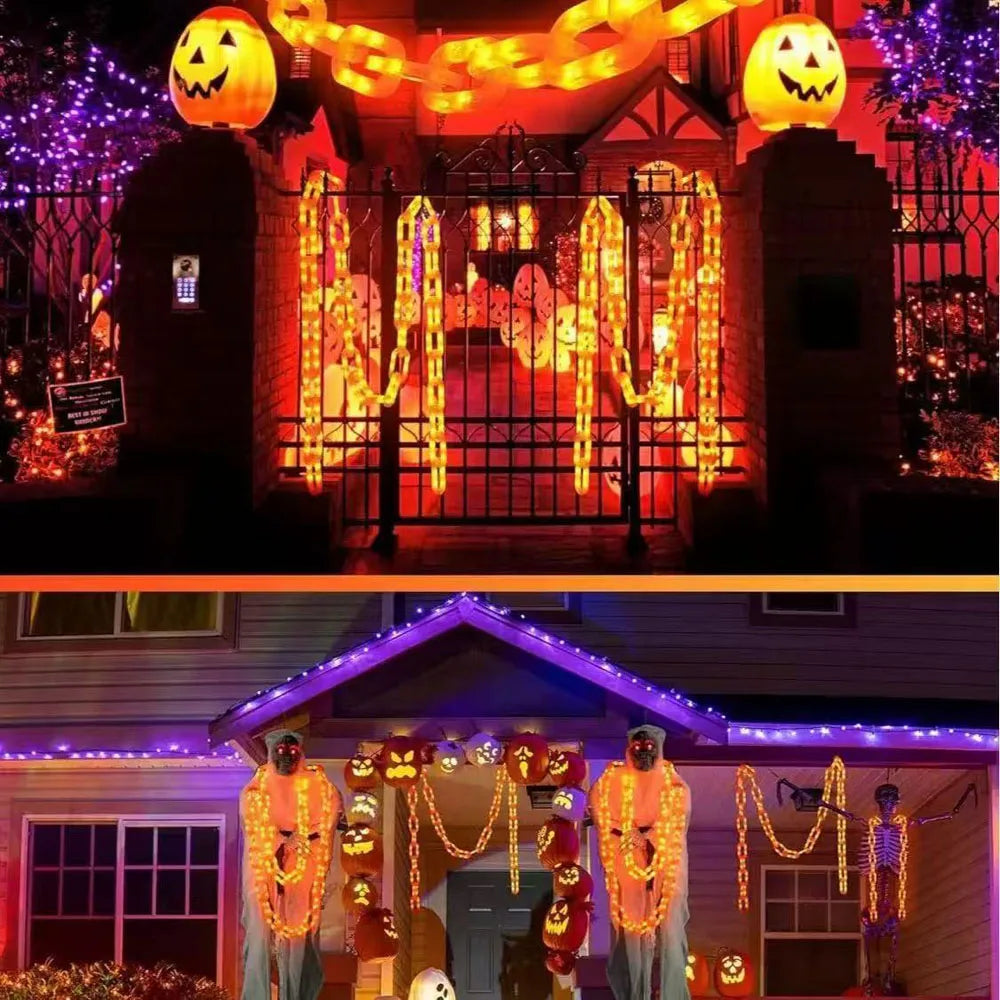 Halloween Outdoor Chain Lights- Haunted House Decoration